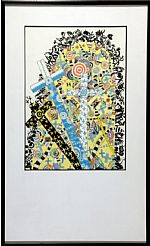 three crosses by Artist Milivoje Bogatinović