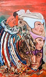 Three Valkyrie by Artist James  Lavott