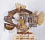 HOUSE FISH by Artist Ludmila Sokolova