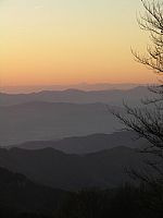 Monviso sunset by Artist Alessandra Sbertoli