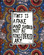 Fake by Artist Craig Atkinson