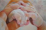 Mother and Child by Artist Wendy Somerset-Jones