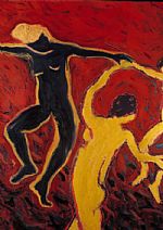 Dancing by Artist Kristin Erken