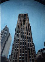 Rockfeller center by Artist Nicholas Gibbs